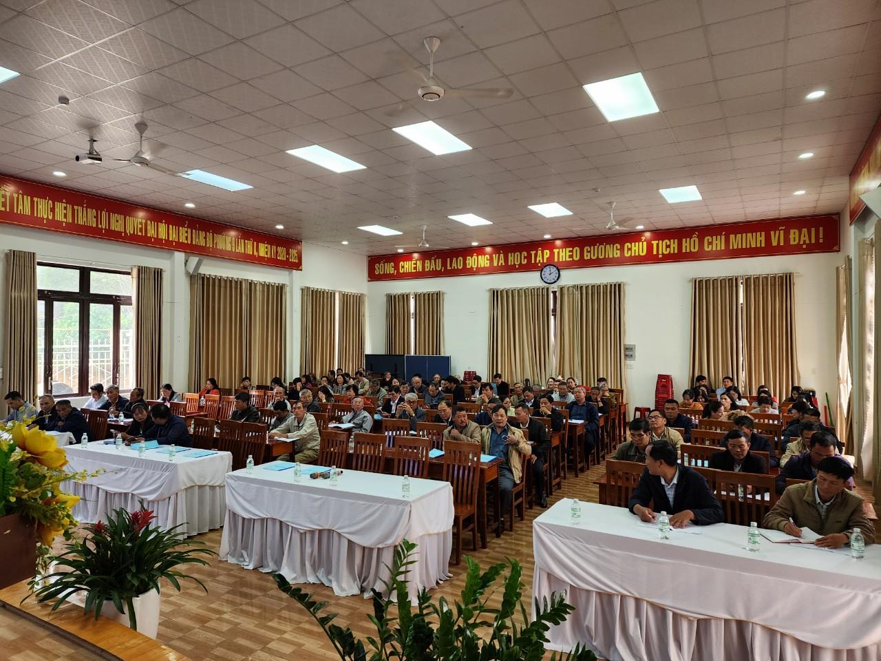 Đại biểu tham gia hội nghị tập huấn