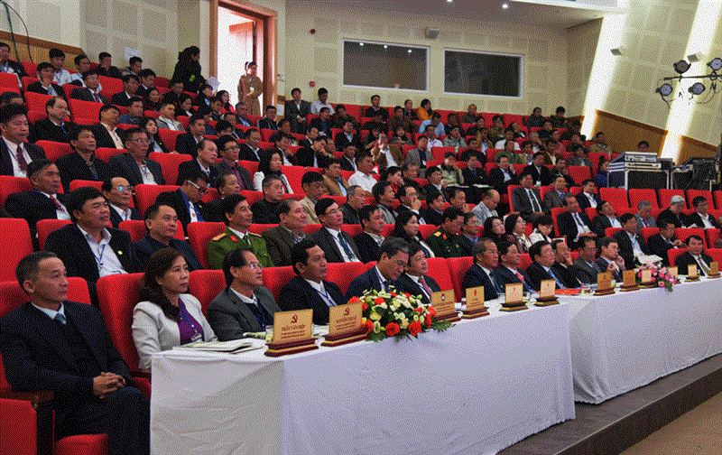 Toàn cảnh hội nghị tổng kết 10 năm xây dựng NTM Lâm Đồng